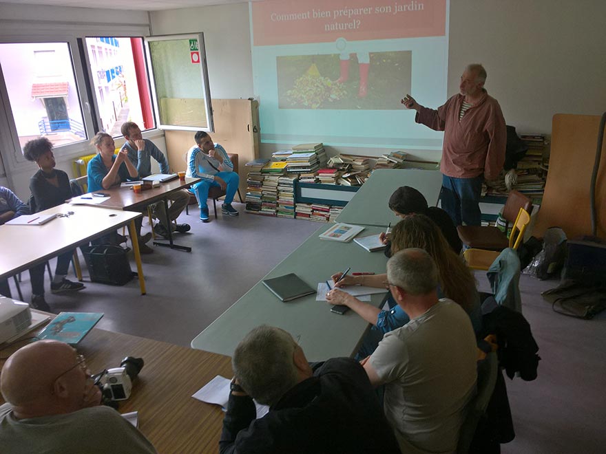 Rencontre du Réseau des Jardins Partagés au Centre Culturel et Social de Belfort Nord