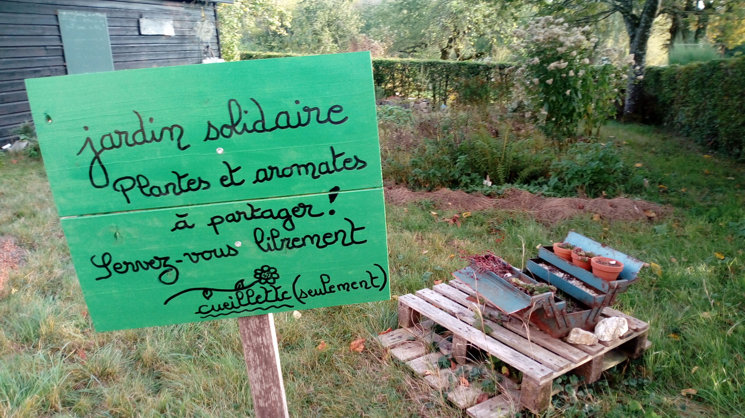 Les Potagers d'Evette Salbert, un jardin solidaire