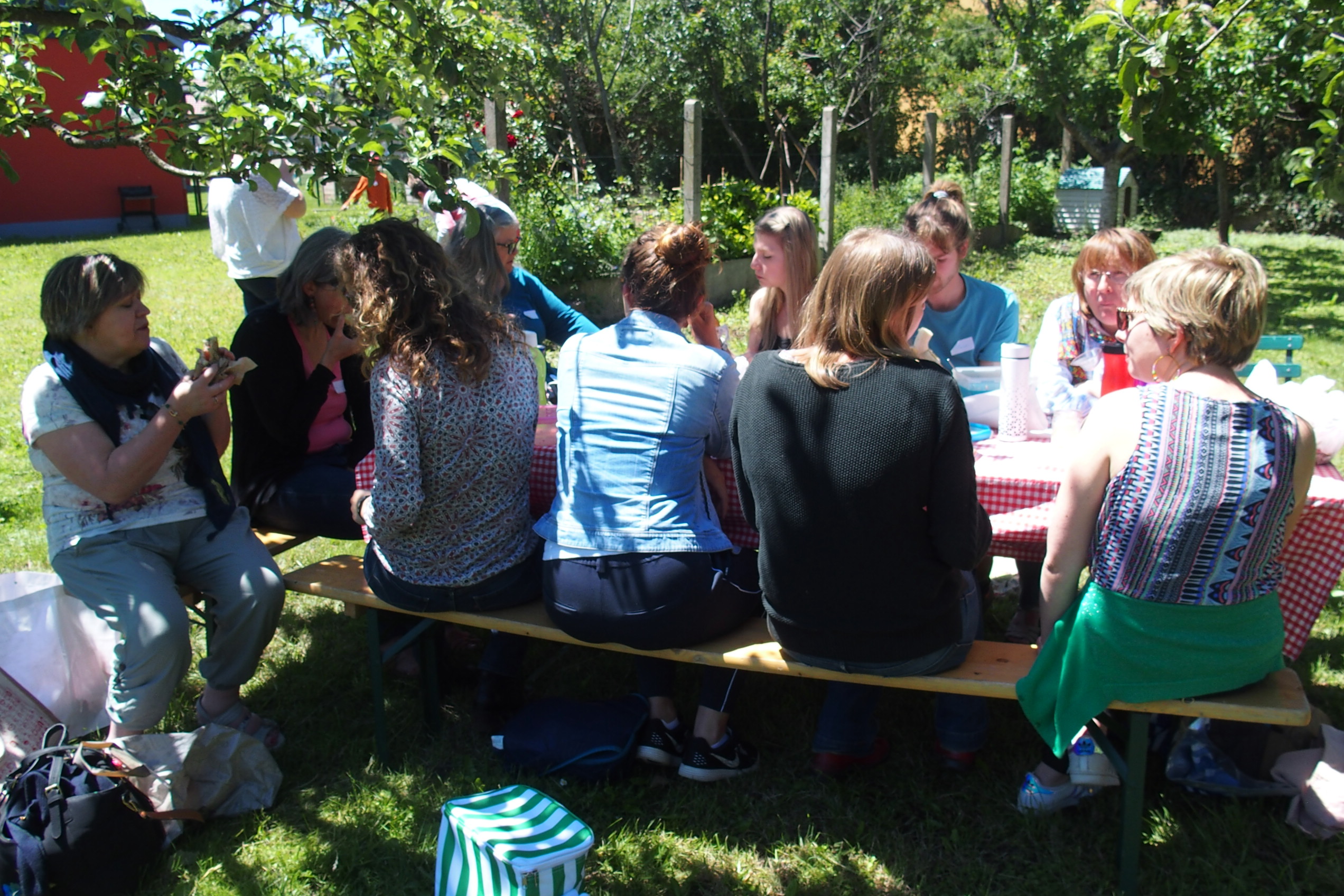 Rencontre réseau collège Danjoutin 2019 repas jardin geaorges chané