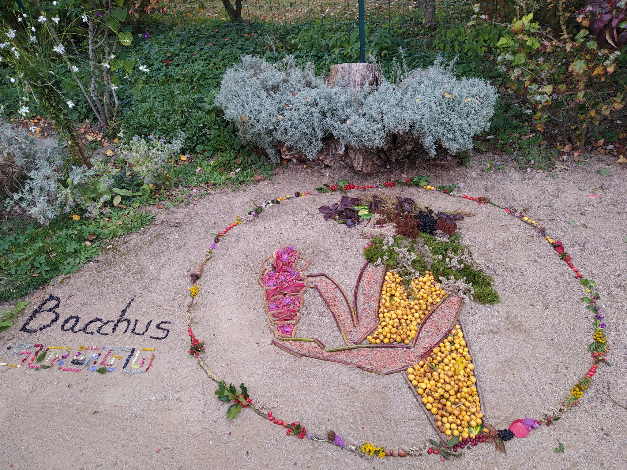 land art Bacchus